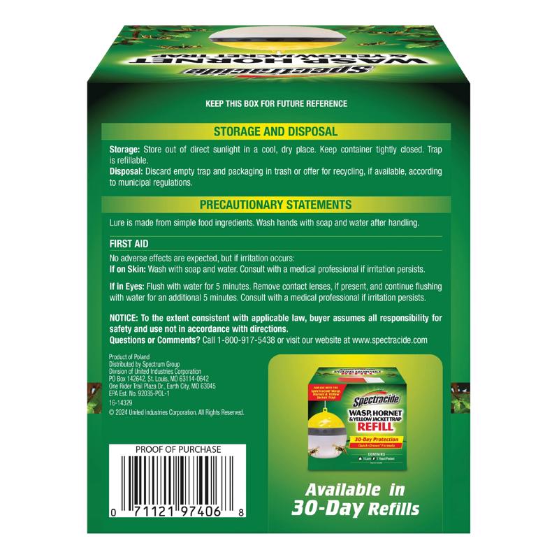 Spectracide Wasp and Hornet Killer Liquid 400 ml