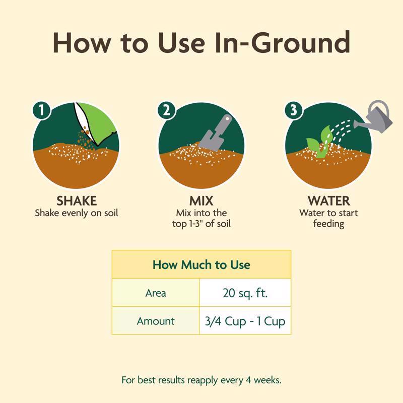 Miracle-Gro Organic Granules Plant Food 3 lb
