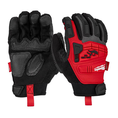 Milwaukee Demolition Outdoor Impact Gloves Black/Red L 1 pair