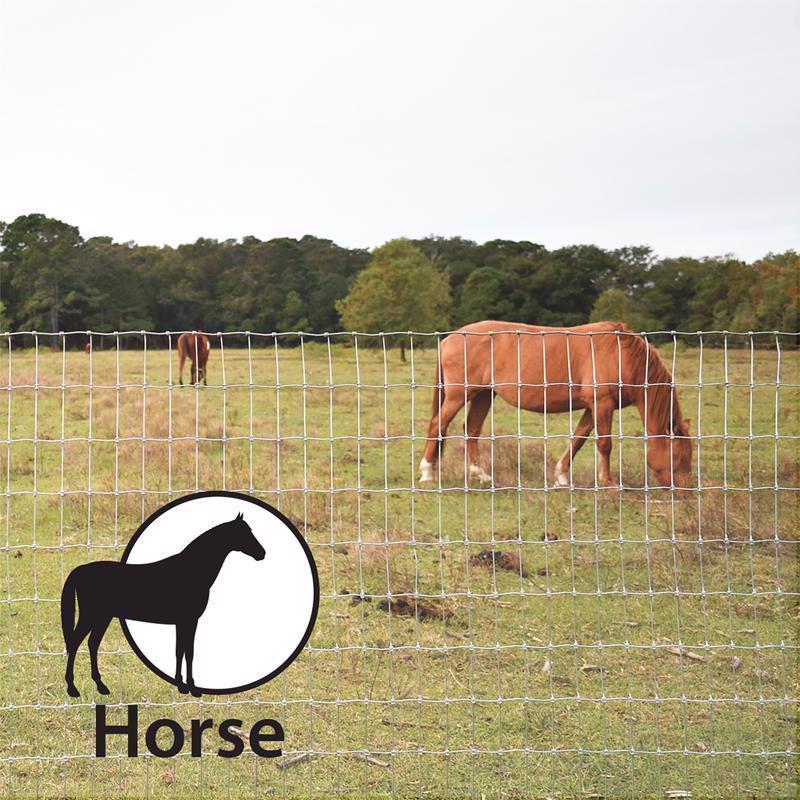 Ironridge 48 in. H X 100 ft. L Galvanized Steel Fencing 2 x 4 in.