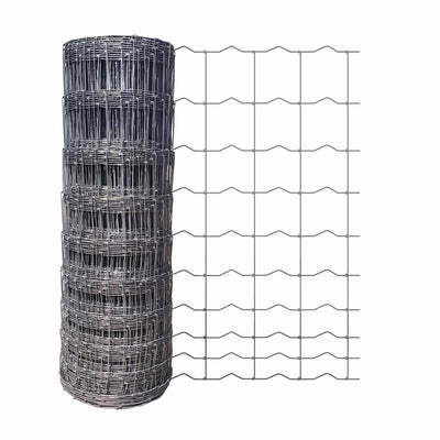 Ironridge 47 in. H X 330 ft. L Steel Field Fencing Gray