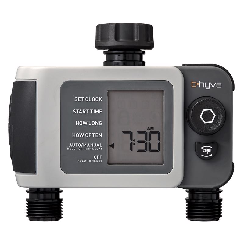 Orbit Byhve Programmable 2 Zone WiFi Hose Faucet Timer