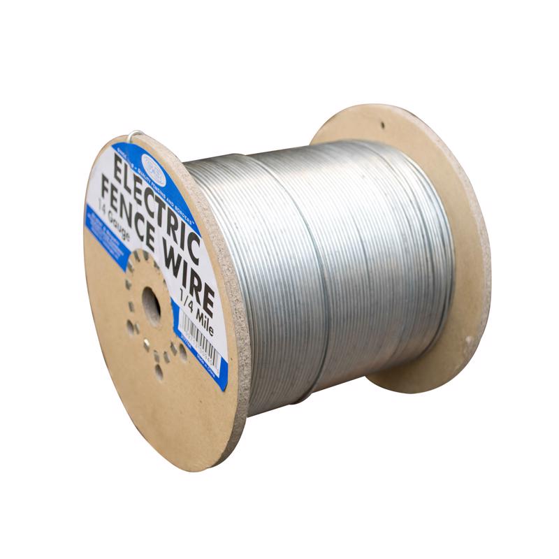 Ironridge 0.06 in. H X 1320 ft. L Galvanized Steel Electric Fence Wire Silver