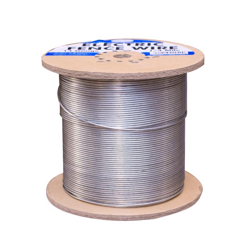 Ironridge 0.06 in. H X 1320 ft. L Galvanized Steel Electric Fence Wire Silver