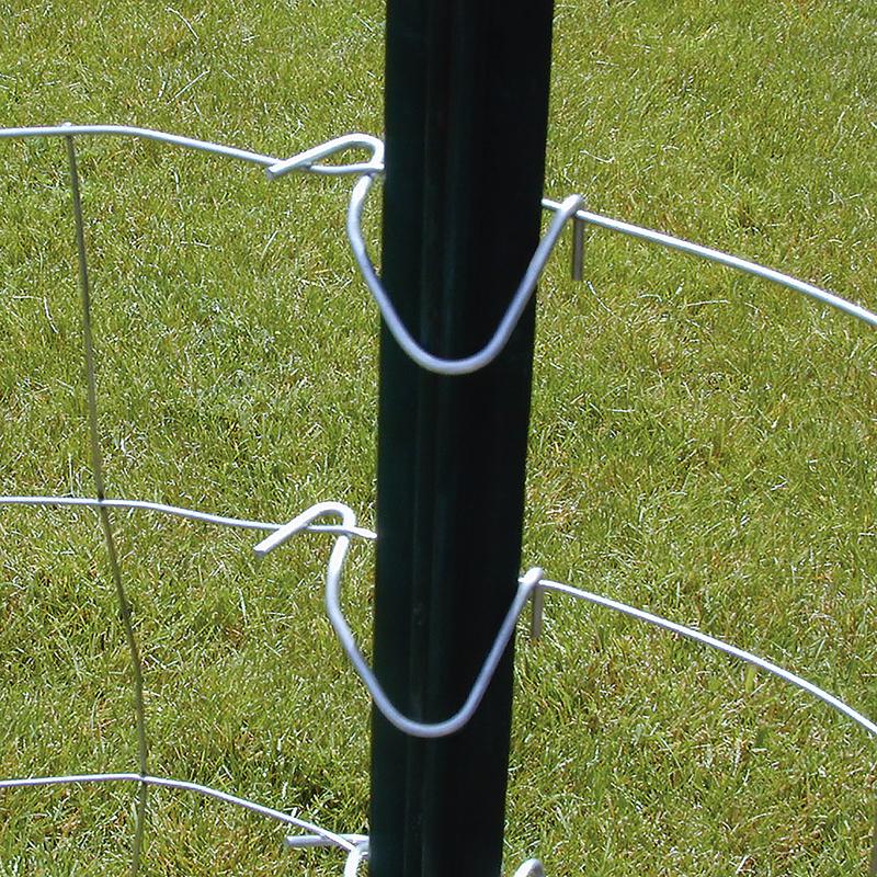 Ironridge 6.5 ft. H Rail Steel / Billet Studded T-Post