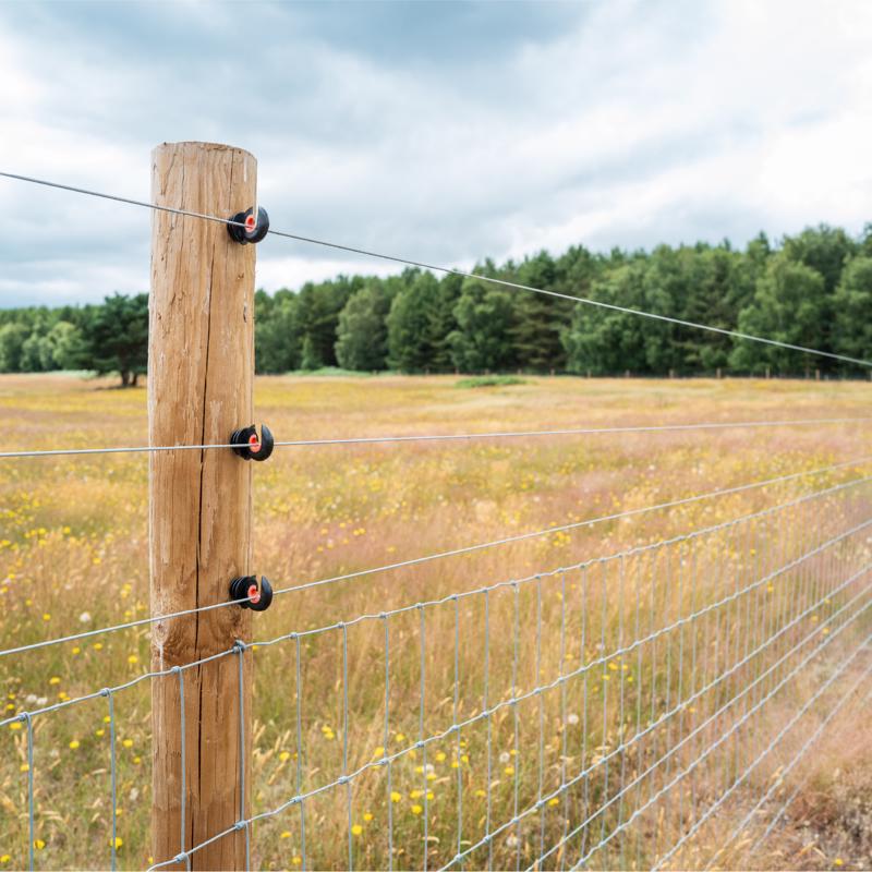 Ironridge 0.0453 in. H X 1320 ft. L Galvanized Steel Electric Fencing Silver