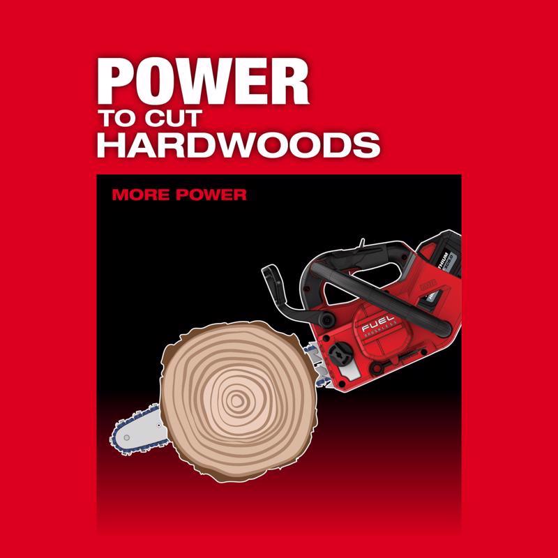 Milwaukee M18 Fuel 3016-21PS 10 in. 18 V Battery Pole Saw Kit (Battery & Charger) 3/8 in.