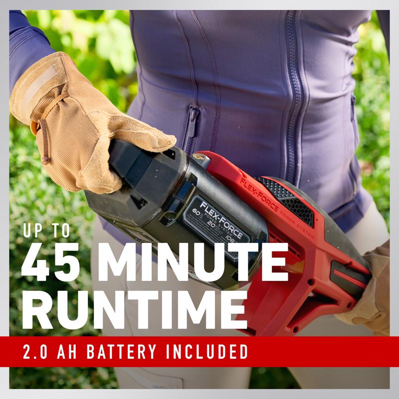 Toro 51837 16 in. 60 V Battery String Trimmer Kit (Battery & Charger)