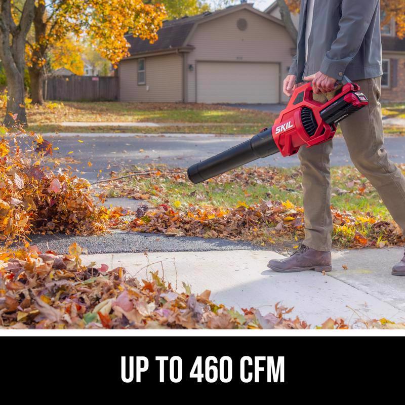 SKIL BL0460C-11 120 mph 460 CFM 40 V Battery Handheld Leaf Blower Kit (Battery & Charger)