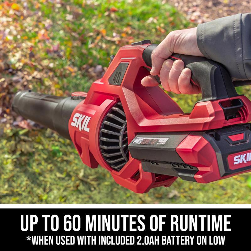 SKIL BL0460C-11 120 mph 460 CFM 40 V Battery Handheld Leaf Blower Kit (Battery & Charger)