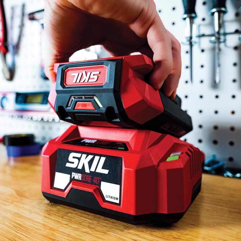 SKIL 40V PWR JUMP SC5364-00 2.5 Ah Lithium-Ion Battery Charger
