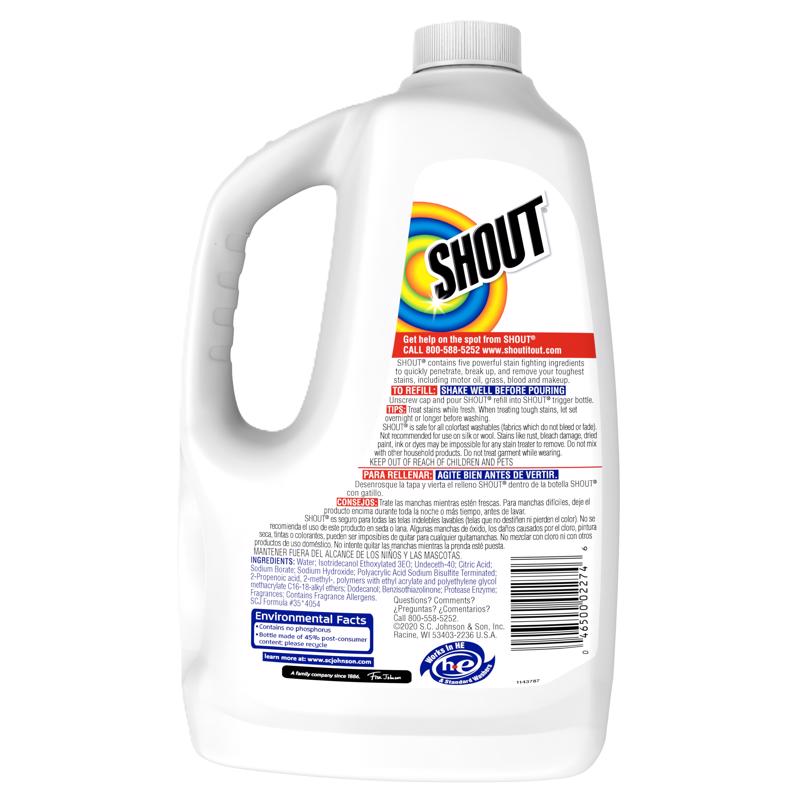 Shout Original Scent Stain Remover Liquid 60 fl. oz.