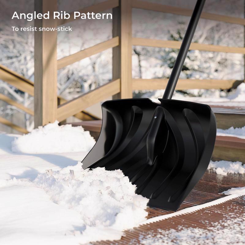 Suncast Deluxe 20 in. W X 51 in. L Poly Snow Shovel