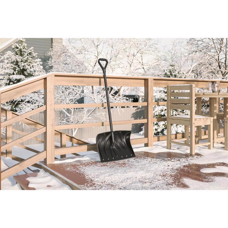 Suncast Deluxe 20 in. W X 51 in. L Poly Snow Shovel