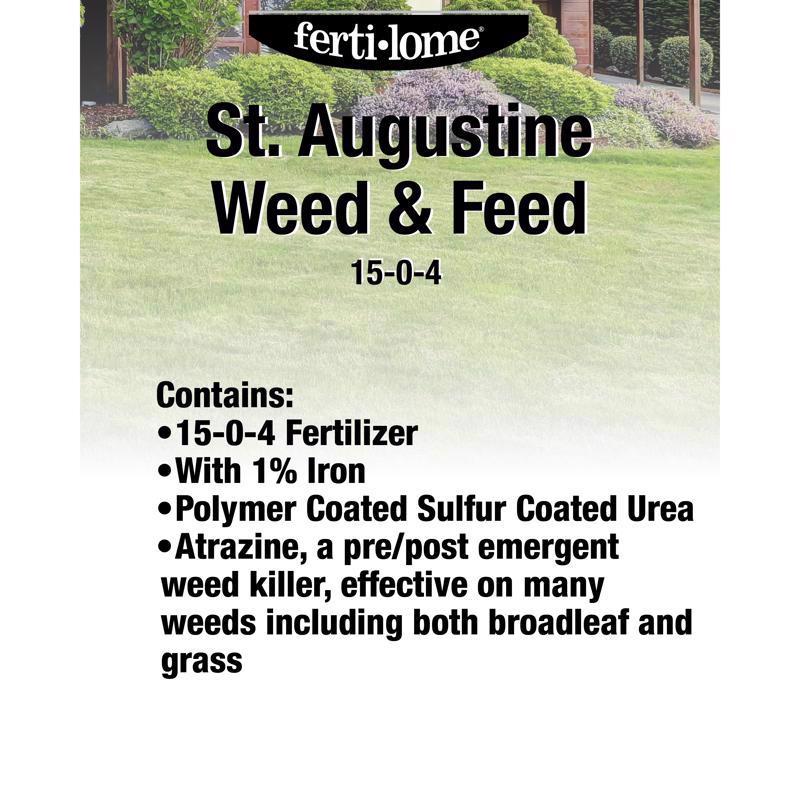 Ferti-lome Weed & Feed Lawn Fertilizer For St. Augustine Grass 2000 sq ft