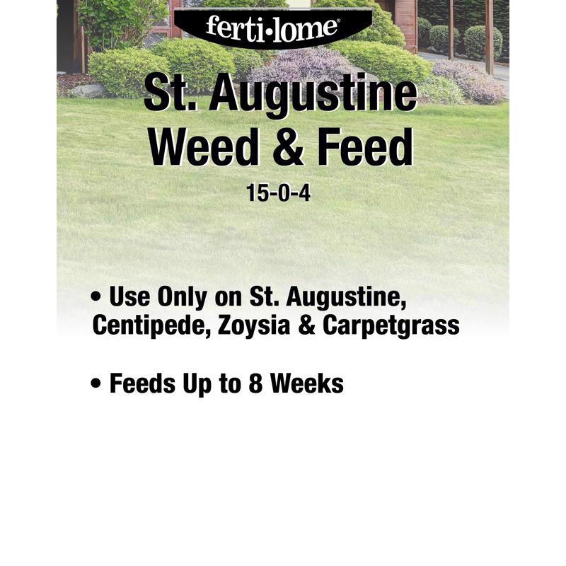 Ferti-lome Weed & Feed Lawn Fertilizer For St. Augustine Grass 2000 sq ft