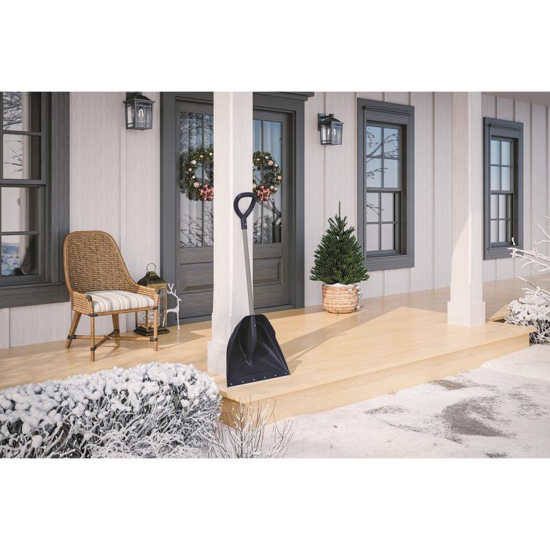 Suncast 20 in. W X 49 in. L Poly Snow Shovel