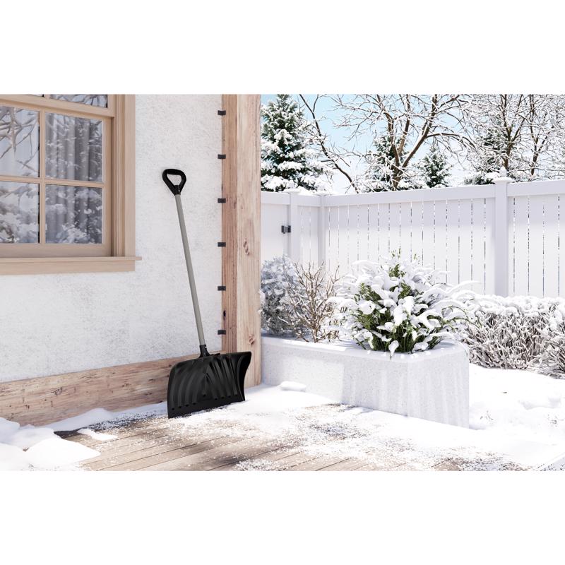 Suncast 20 in. W X 50.5 in. L Poly Snow Pusher