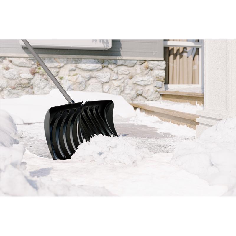 Suncast 27 in. W X 56 in. L Poly Snow Pusher
