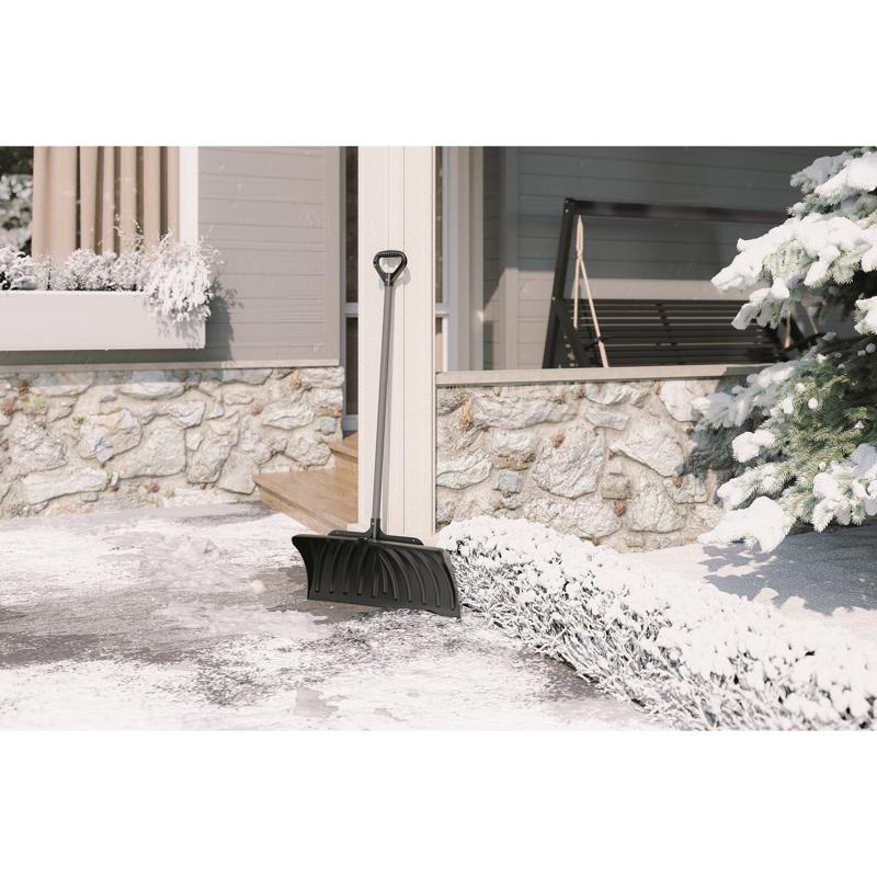 Suncast 27 in. W X 56 in. L Poly Snow Pusher