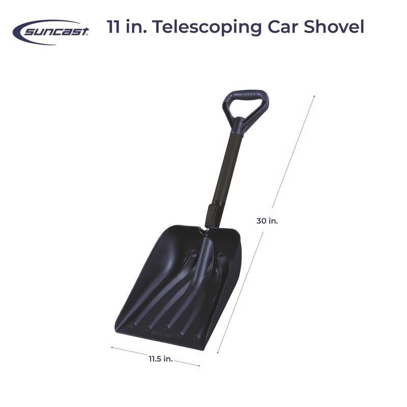 Suncast 11.5 in. W X 38 in. L Poly Telescoping Snow Shovel
