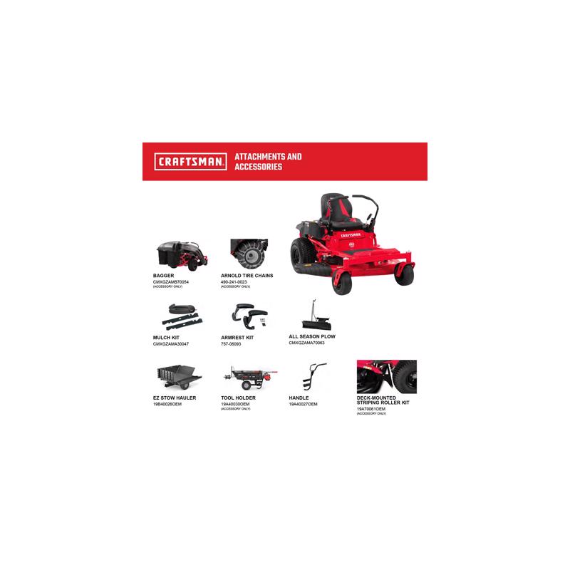 Craftsman Kohler Z5400 46 in. 725 cc Hydrostatic Gas Zero Turn Riding Mower
