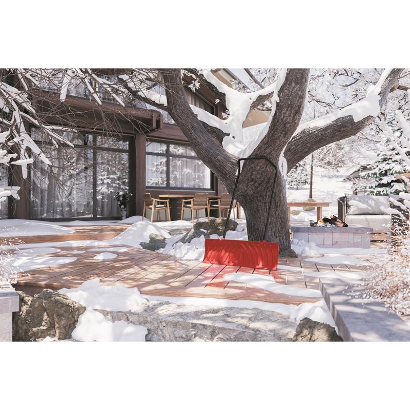 Suncast 36 in. W X 50.81 in. L Poly Snow Pusher
