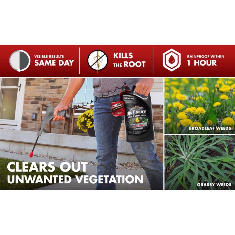 Spectracide One Shot Weed and Vegetation Killers RTU Liquid 1 gal