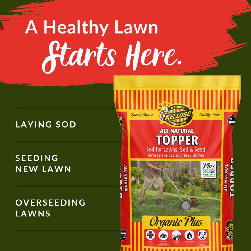Kellogg Organic Lawn Top Soil 1.5 cu ft
