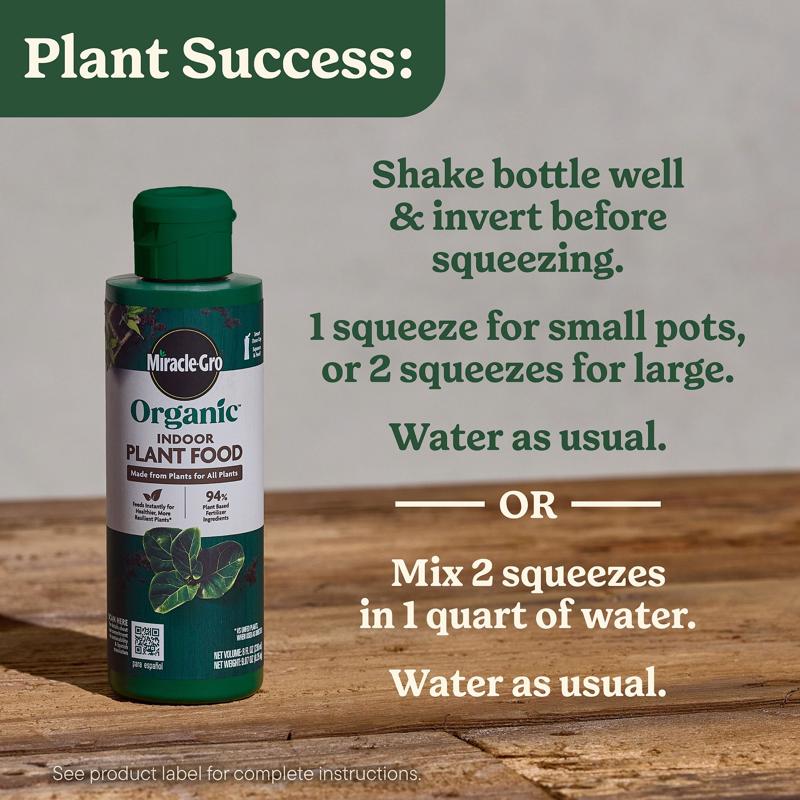 Miracle-Gro Organic Liquid Plant Food 9.07 fl. oz.