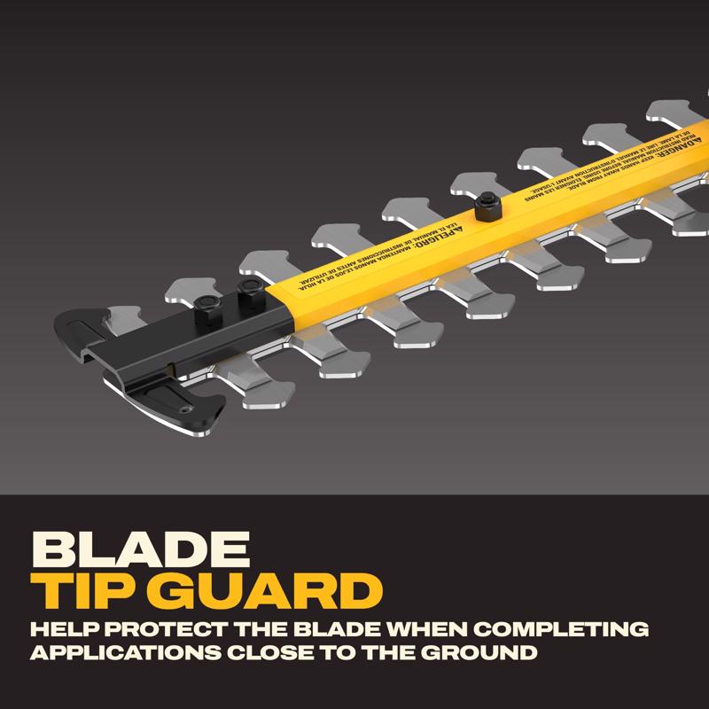 DeWalt DCHT823B 8 in. 20 V Battery Hedge Trimmer Tool Only