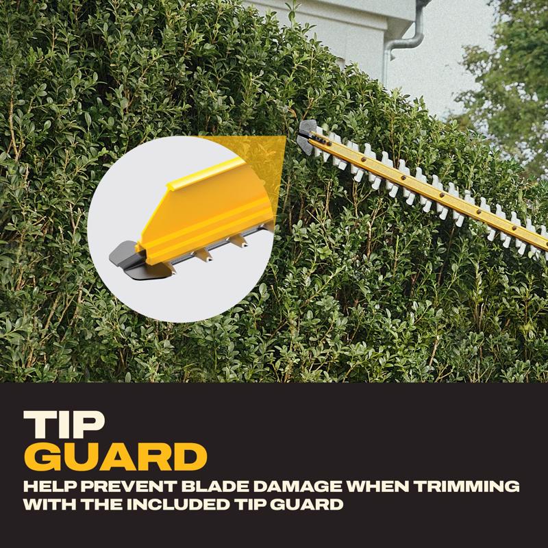 DeWalt XR DCHT826P1 24 in. 20 V Battery Hedge Trimmer Kit (Battery & Charger)