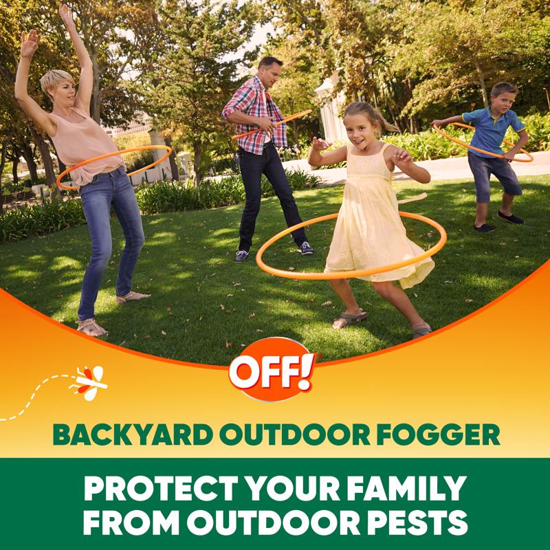 OFF! Outdoor Fogger Insect Repellent 8.5 oz