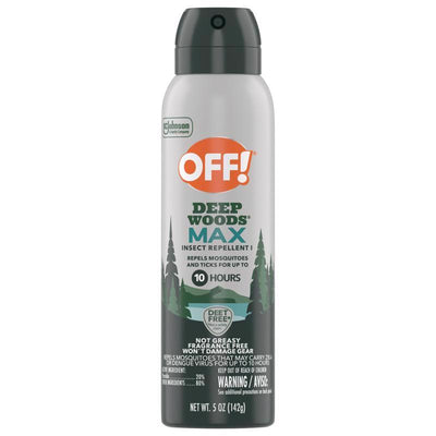 OFF! Deep Woods Max Insect Repellent For Mosquitoes/Ticks 5 oz
