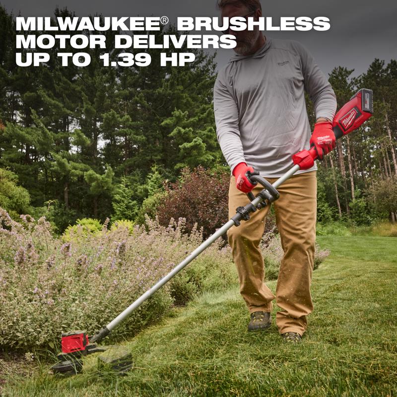 Milwaukee M18 Brushless 2828-21E Battery String Trimmer Kit (Battery & Charger)