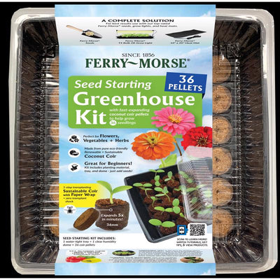 Ferry-Morse 36 Cells 11 in. W X 11 in. L Seed Starting Kit