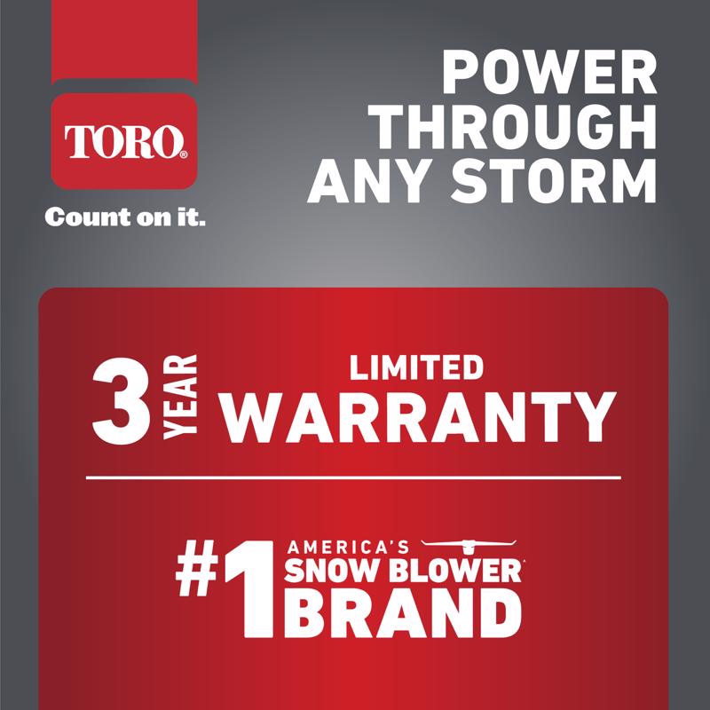Toro 28 in. 252 cc Two stage Gas Snow Blower