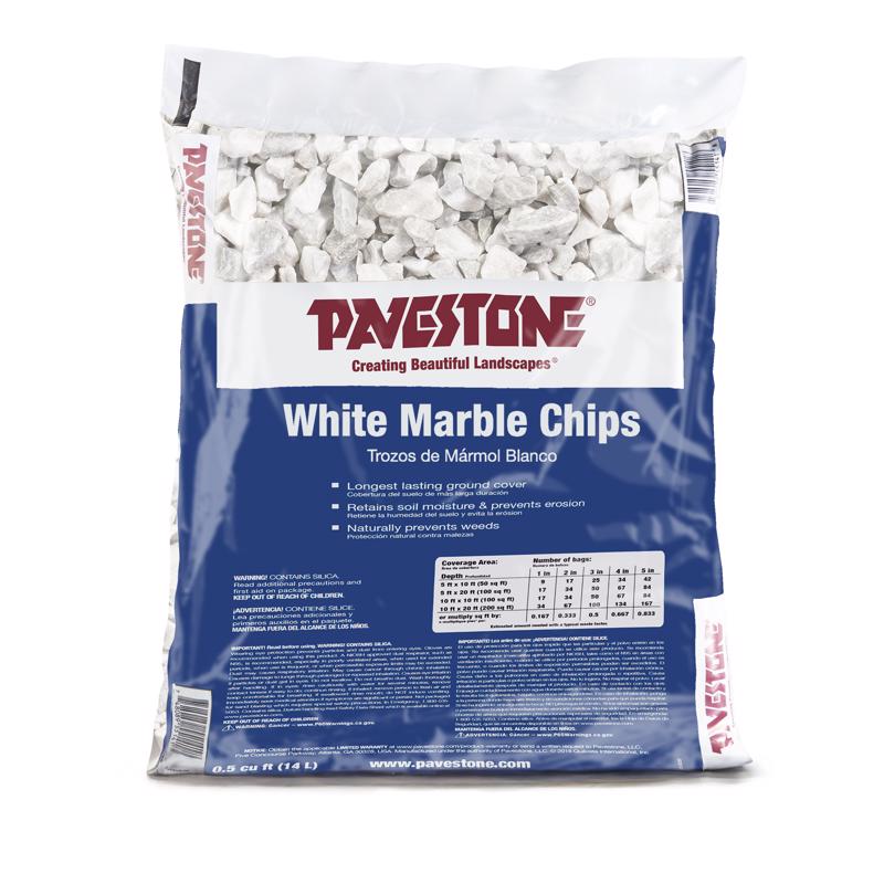 Pavestone White Decorative Pebble Decorative Stone 0.5 cu ft 50 lb