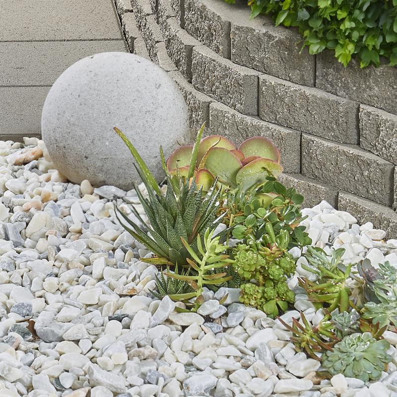 Pavestone White Decorative Pebble Decorative Stone 0.5 cu ft 50 lb