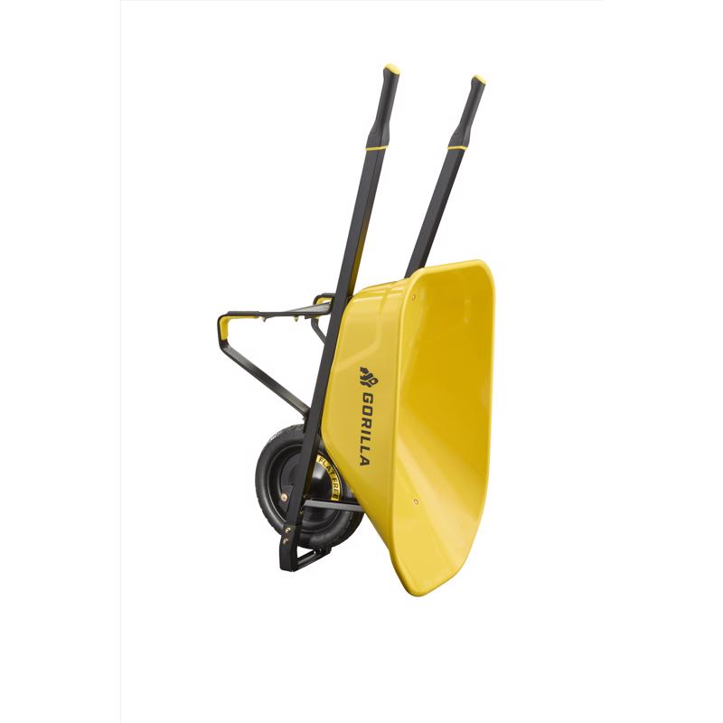 Gorilla Steel Wheelbarrow 6 ft