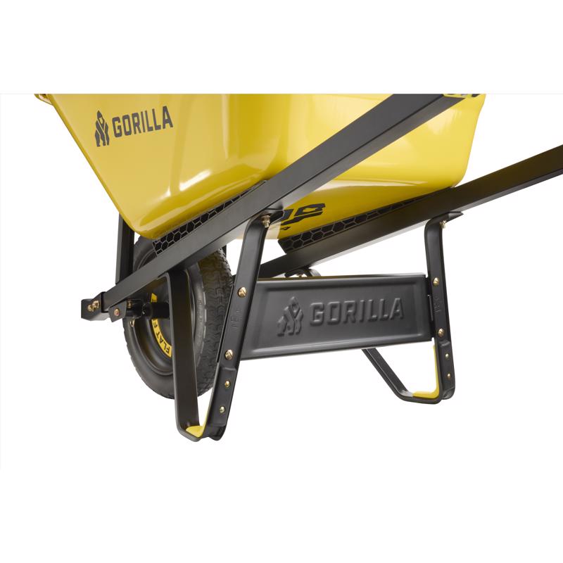 Gorilla Steel Wheelbarrow 6 ft