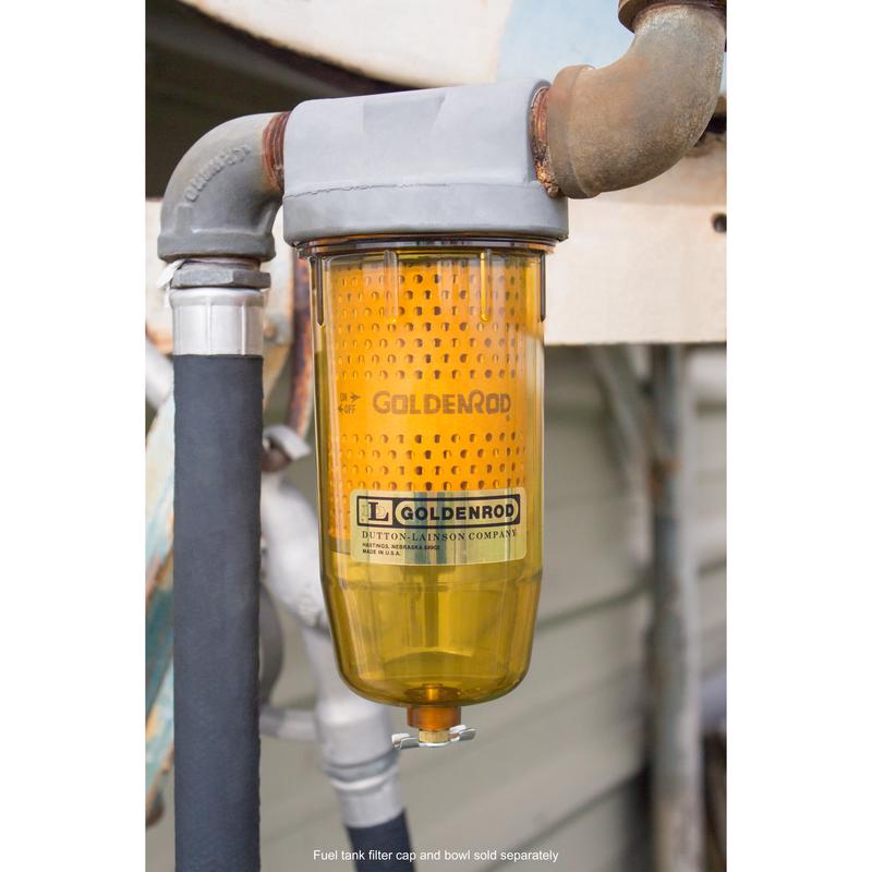 Goldenrod Plastic Fuel Filter Element 25 gpm 4.94