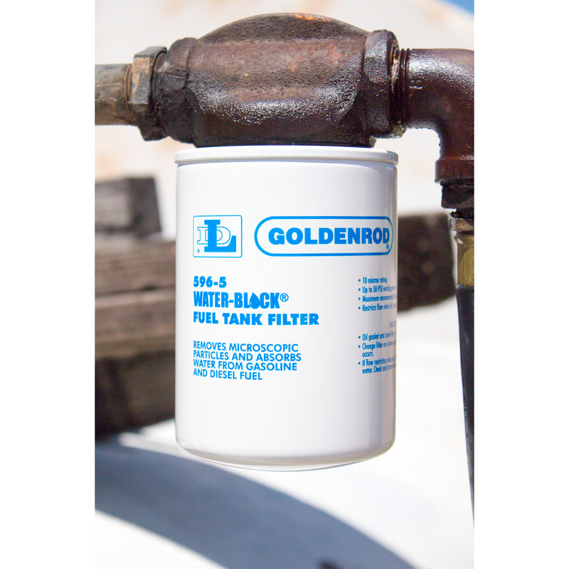 Goldenrod Steel Replacement Fuel Filter 25 gpm 5