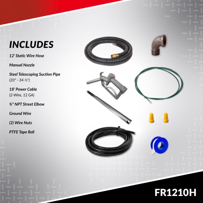 Fill-Rite Cast Iron Transfer Pump 15 gpm