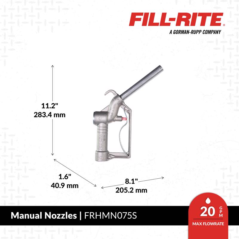 Fill-Rite Aluminum Fuel Nozzle