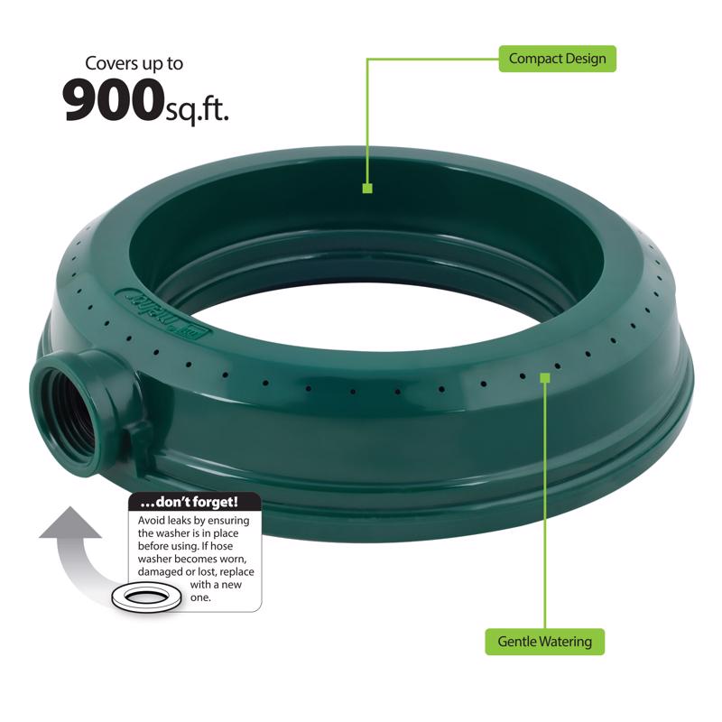 Melnor Ring Base Sprinkler 900 sq ft