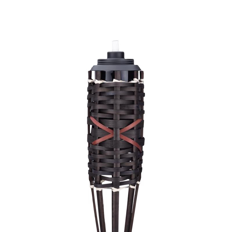 TIKI Brown Bamboo 57 in. Outdoor Torch