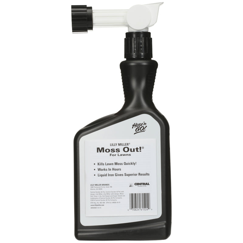 Lilly Miller Hose 'n Go Moss Out Moss Killer Concentrate 32 oz