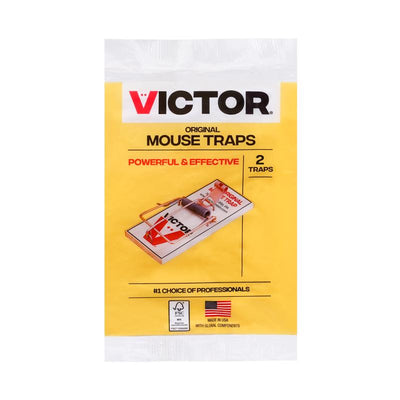Victor Small Snap Trap For Mice 2 pk