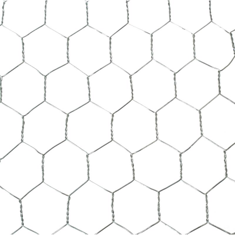 Garden Craft 24 in. H X 25 ft. L Galvanized Steel Fencing 1 in. X 1 in. in.